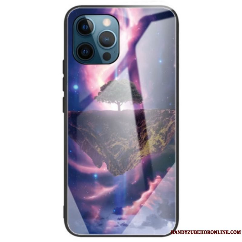 Cover iPhone 14 Pro Max Astral Træ Hærdet Glas