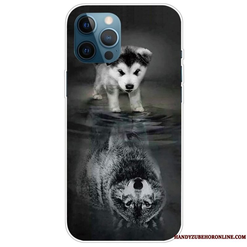 Cover iPhone 14 Pro Max Deklination Wolf