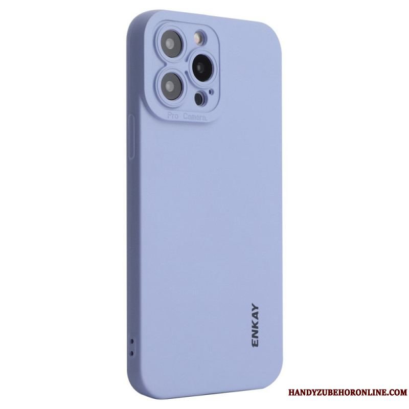 Cover iPhone 14 Pro Max Enkay Flydende Silikone