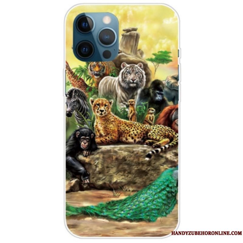 Cover iPhone 14 Pro Max Safari Dyr