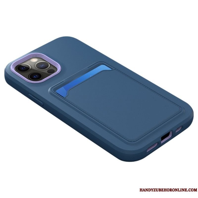 Cover iPhone 14 Pro Tofarvet Kortholder