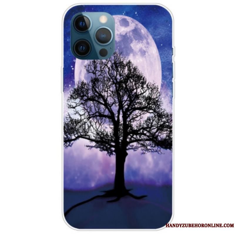 Cover iPhone 14 Pro Træ Under Månen