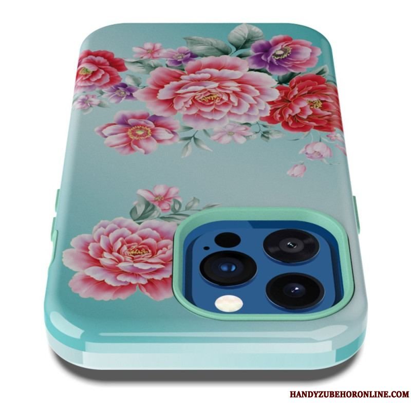 Cover iPhone 14 Pro Vintage Blomster