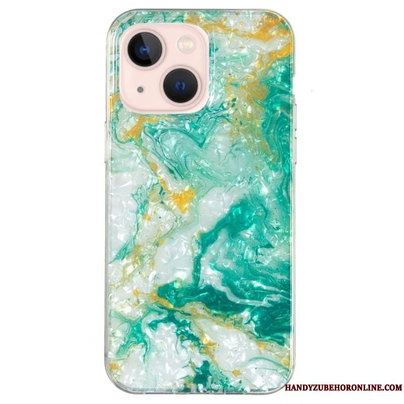 Cover iPhone 15 Plus Farvet Marmor