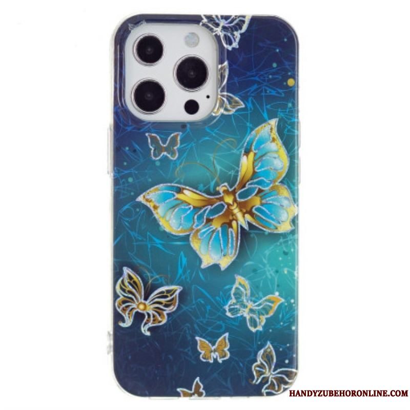 Cover iPhone 15 Pro Kostbare Sommerfugle