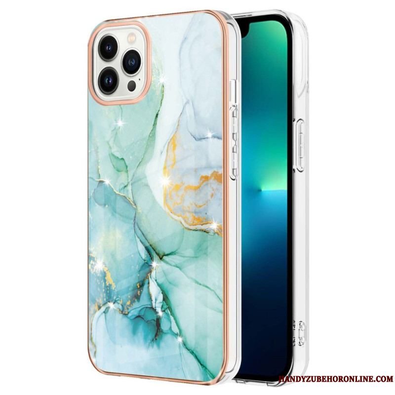 Cover iPhone 15 Pro Marmor