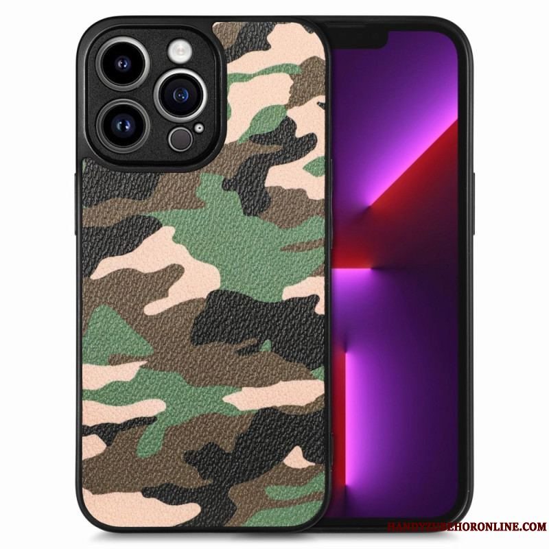 Cover iPhone 15 Pro Max Militær Camouflage