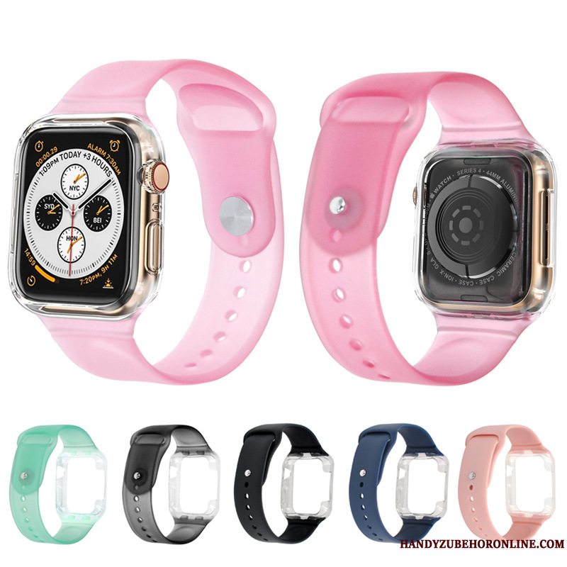 Etui Apple Watch Series 1 Silikone Grøn Pu, Cover Apple Watch Series 1 Beskyttelse Sport Bicolored