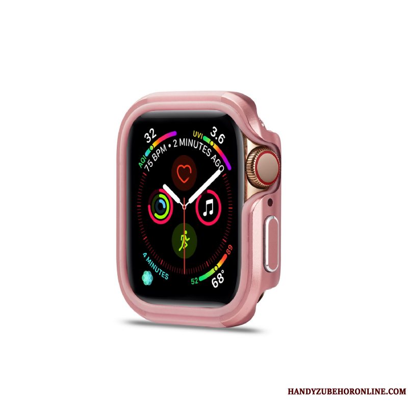 Etui Apple Watch Series 2 Metal Lyserød Ramme, Cover Apple Watch Series 2 Beskyttelse Anti-fald Trend