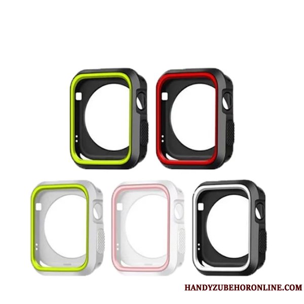 Etui Apple Watch Series 4 Blød Sort, Cover Apple Watch Series 4