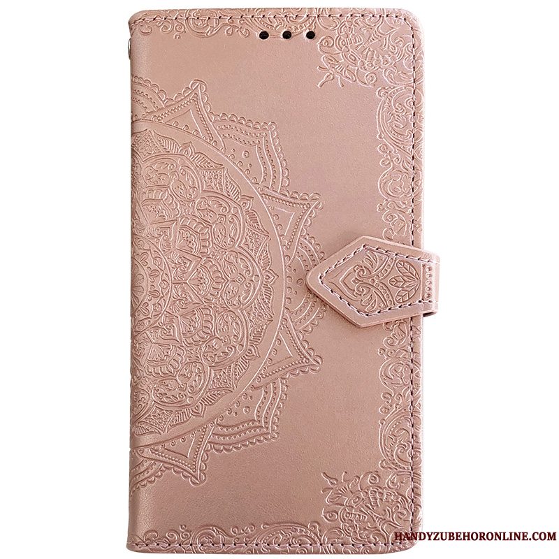 Etui Honor 20 Beskyttelse Sol Blomster, Cover Honor 20 Læder Telefonanti-fald