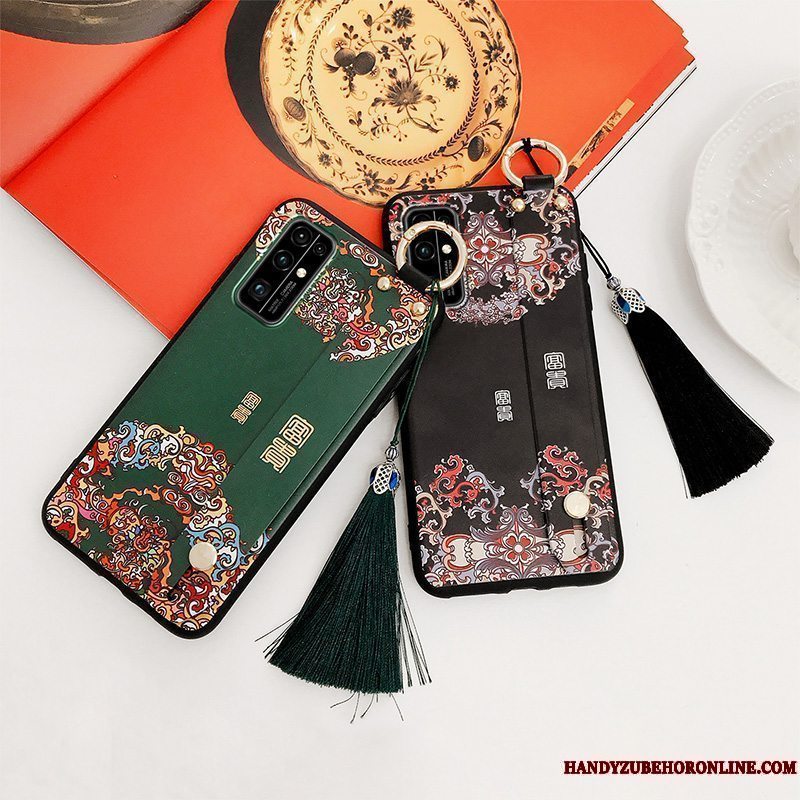 Etui Honor 30 Mode Sort Trendy, Cover Honor 30 Telefonkinesisk Stil