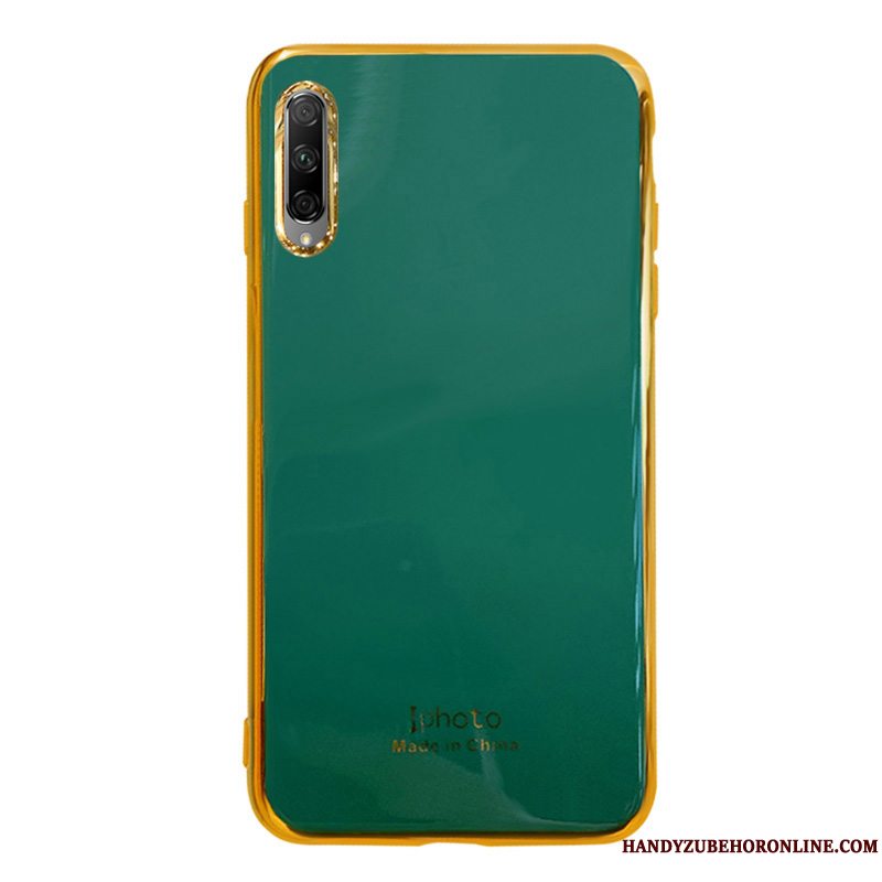 Etui Honor 9x Pro Tasker Trendy Anti-fald, Cover Honor 9x Pro Blød Grøn Telefon