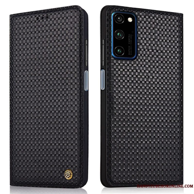 Etui Honor View30 Pro Beskyttelse Af Personlighed Sort, Cover Honor View30 Pro Tasker Ny Læder Top