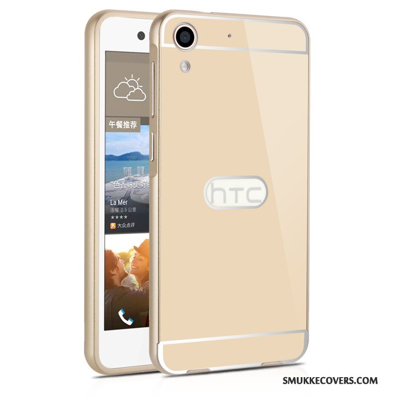 Etui Htc Desire 728 Metal Tynd Høj, Cover Htc Desire 728 Beskyttelse Ramme Trend