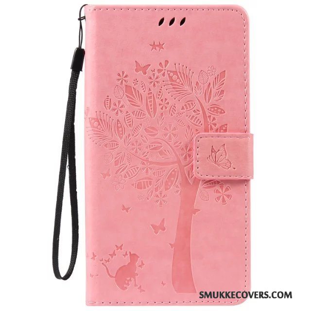 Etui Htc Desire 825 Beskyttelse Rød Anti-fald, Cover Htc Desire 825 Læder Telefonpulver