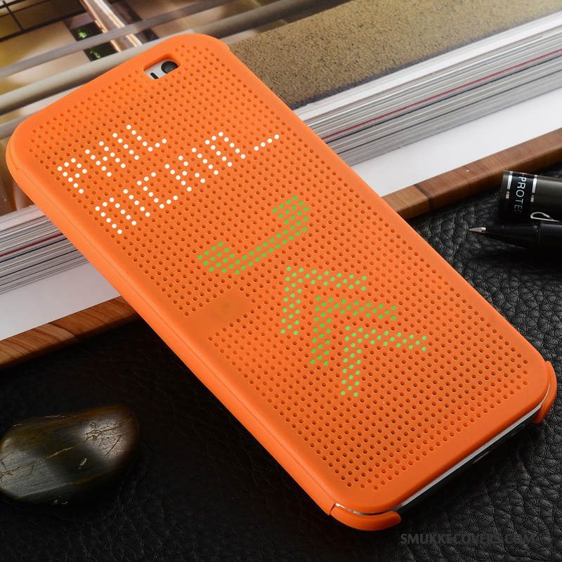 Etui Htc One M8 Beskyttelse Orange Telefon, Cover Htc One M8