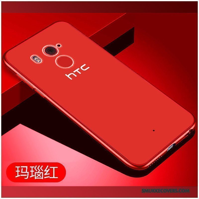 Etui Htc U11+ Beskyttelse Telefonanti-fald, Cover Htc U11+ Tasker Rød