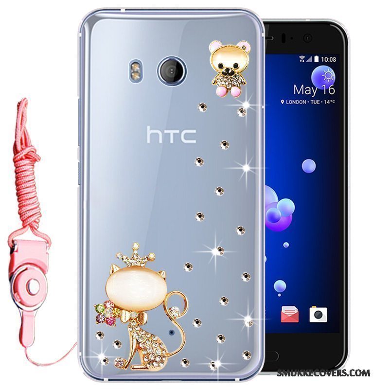 Etui Htc U11 Blød Anti-fald Telefon, Cover Htc U11 Tasker Guld