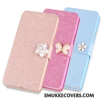 Etui Huawei Ascend G6 Læder Kort Telefon, Cover Huawei Ascend G6 Farve