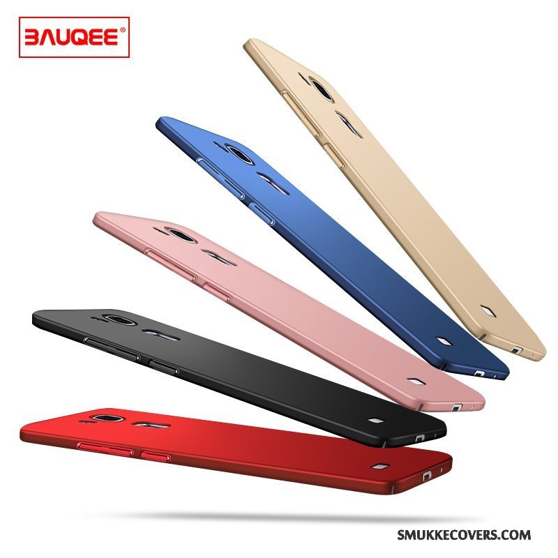 Etui Huawei Ascend Mate 7 Farve Sort Hård, Cover Huawei Ascend Mate 7 Beskyttelse Anti-fald Tynd