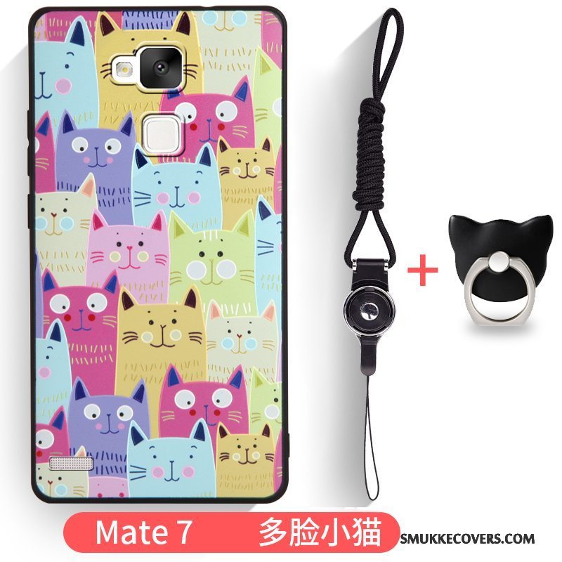 Etui Huawei Ascend Mate 7 Tasker Trend Anti-fald, Cover Huawei Ascend Mate 7 Kreativ Telefonsmuk