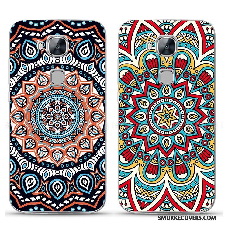 Etui Huawei G7 Plus Farve Etnisk Telefon, Cover Huawei G7 Plus Beskyttelse Tynd Af Personlighed