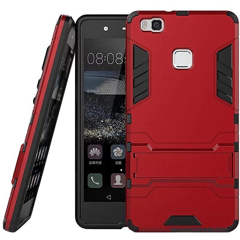 Etui Huawei G9 Lite Beskyttelse Hård Anti-fald, Cover Huawei G9 Lite Rød Ungdom