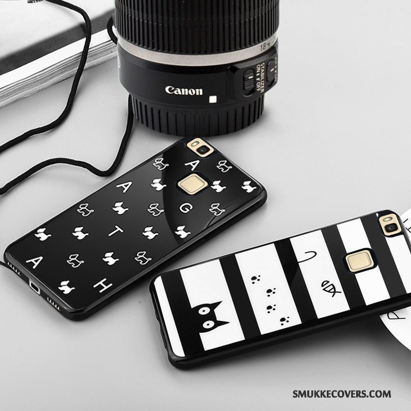 Etui Huawei G9 Lite Cartoon Af Personlighed Ungdom, Cover Huawei G9 Lite Silikone Sort Telefon