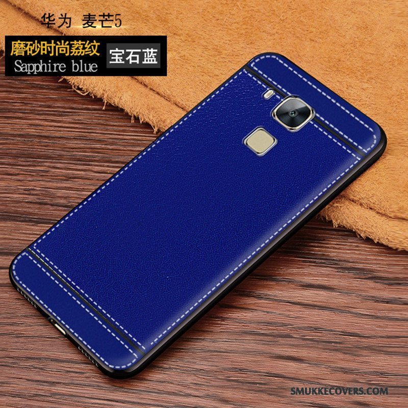 Etui Huawei G9 Plus Beskyttelse Blå Telefon, Cover Huawei G9 Plus Blød