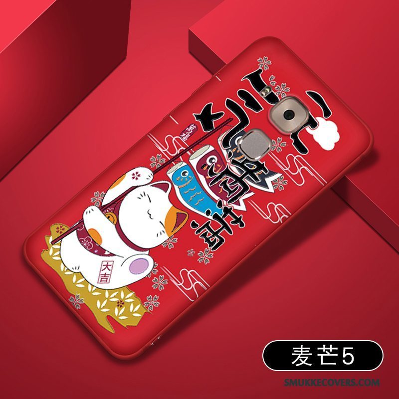 Etui Huawei G9 Plus Blød Trend Anti-fald, Cover Huawei G9 Plus Tasker Tynd Telefon