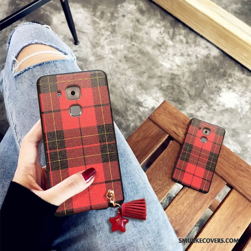 Etui Huawei G9 Plus Kreativ Af Personlighed Rød, Cover Huawei G9 Plus Tasker Telefon