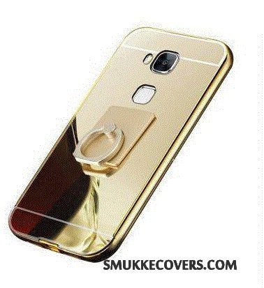 Etui Huawei G9 Plus Metal Guld Hård, Cover Huawei G9 Plus Beskyttelse Ramme Telefon