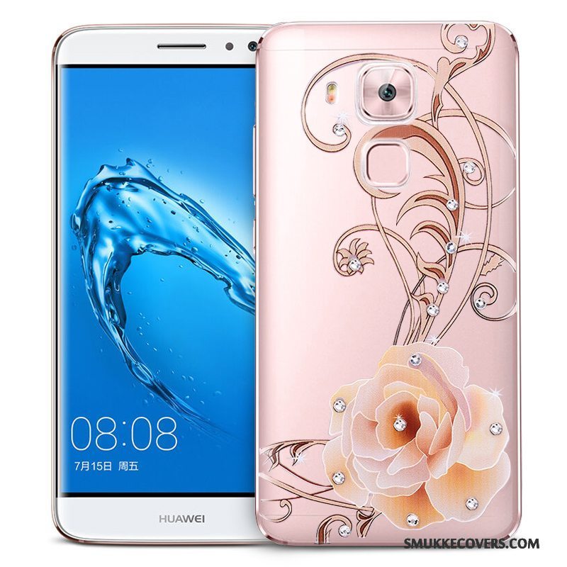 Etui Huawei G9 Plus Tasker Lyserød Anti-fald, Cover Huawei G9 Plus Silikone Hængende Ornamenter Telefon