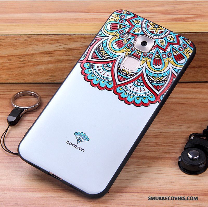 Etui Huawei G9 Plus Tasker Telefonhvid, Cover Huawei G9 Plus Silikone Anti-fald Tynd