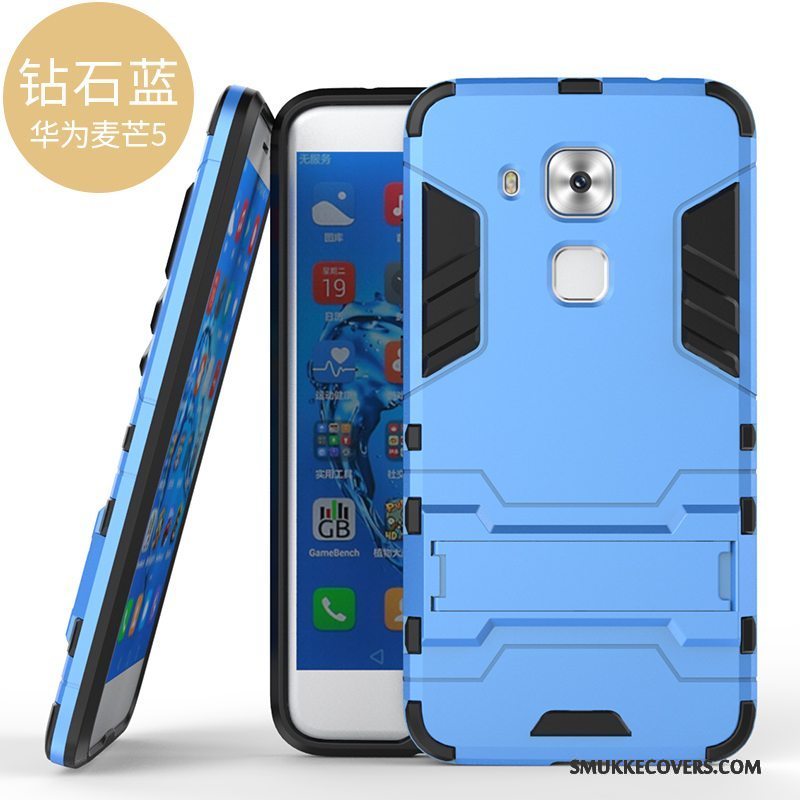 Etui Huawei G9 Plus Tasker Telefonungdom, Cover Huawei G9 Plus Silikone Blå Anti-fald