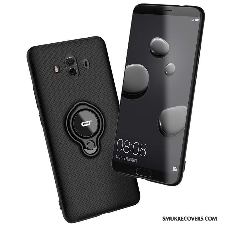 Etui Huawei Mate 10 Beskyttelse Ring Spænde, Cover Huawei Mate 10 Support Anti-fald Telefon