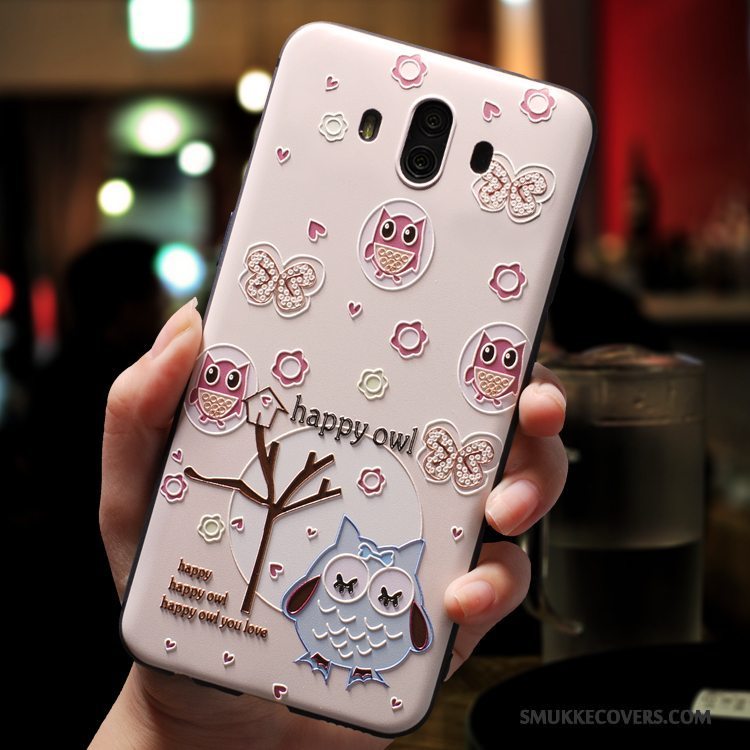 Etui Huawei Mate 10 Cartoon Telefonanti-fald, Cover Huawei Mate 10 Blød Af Personlighed Smuk