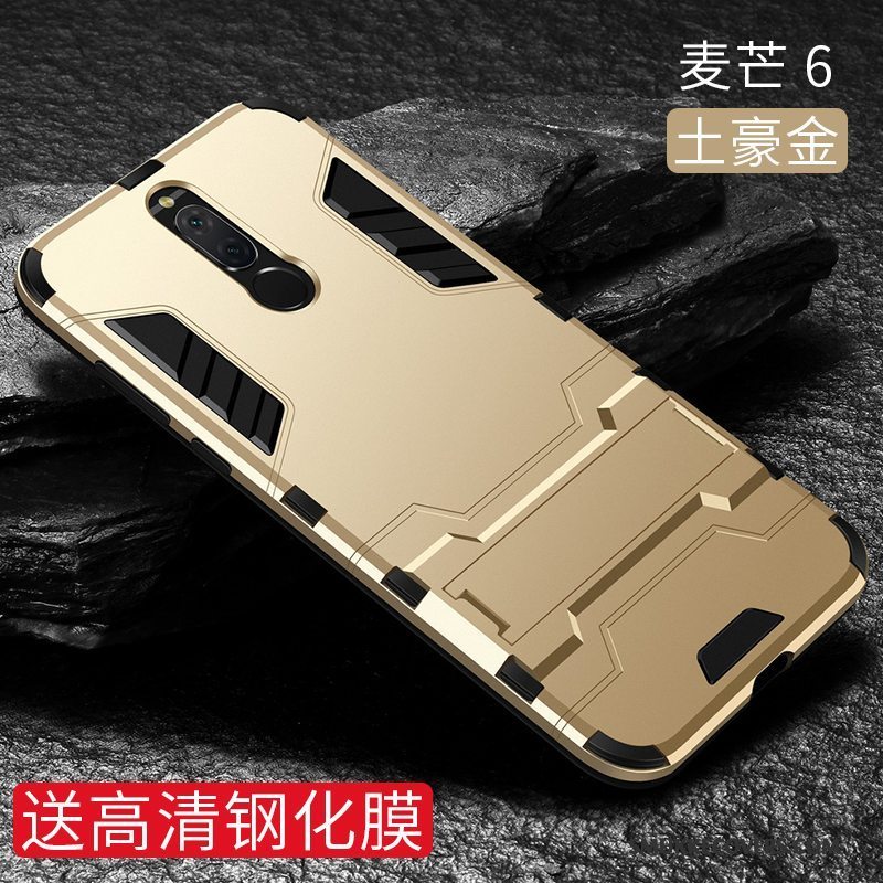 Etui Huawei Mate 10 Lite Beskyttelse Anti-fald Guld, Cover Huawei Mate 10 Lite Kreativ Trendy Af Personlighed