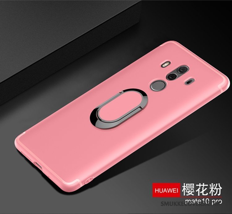 Etui Huawei Mate 10 Pro Beskyttelse Telefonlyserød, Cover Huawei Mate 10 Pro Tynd Ring