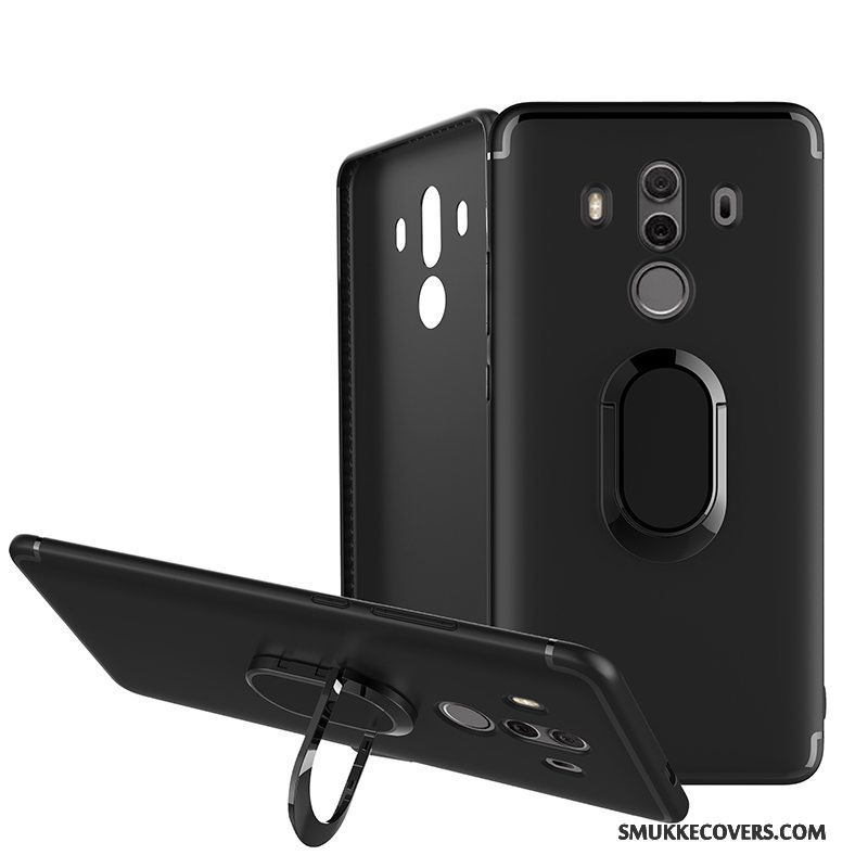 Etui Huawei Mate 10 Pro Blød Magnetisk Spænde, Cover Huawei Mate 10 Pro Silikone Telefonusynlig