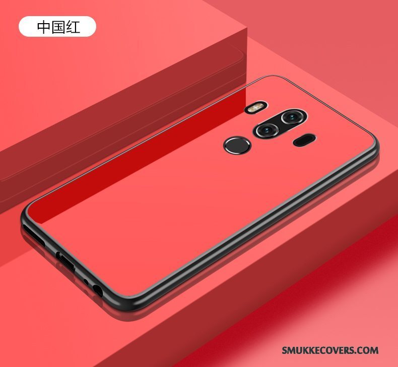 Etui Huawei Mate 10 Pro Silikone Trend Telefon, Cover Huawei Mate 10 Pro Tasker Rød Anti-fald