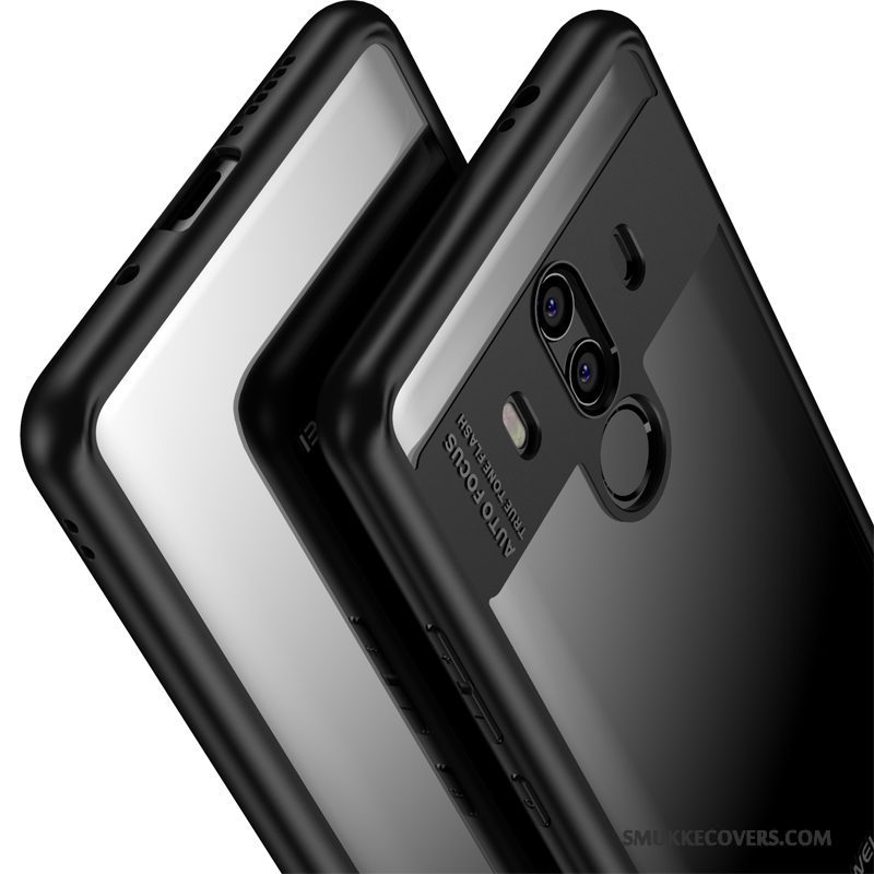 Etui Huawei Mate 10 Pro Silikone Tynd Anti-fald, Cover Huawei Mate 10 Pro Sort Telefon