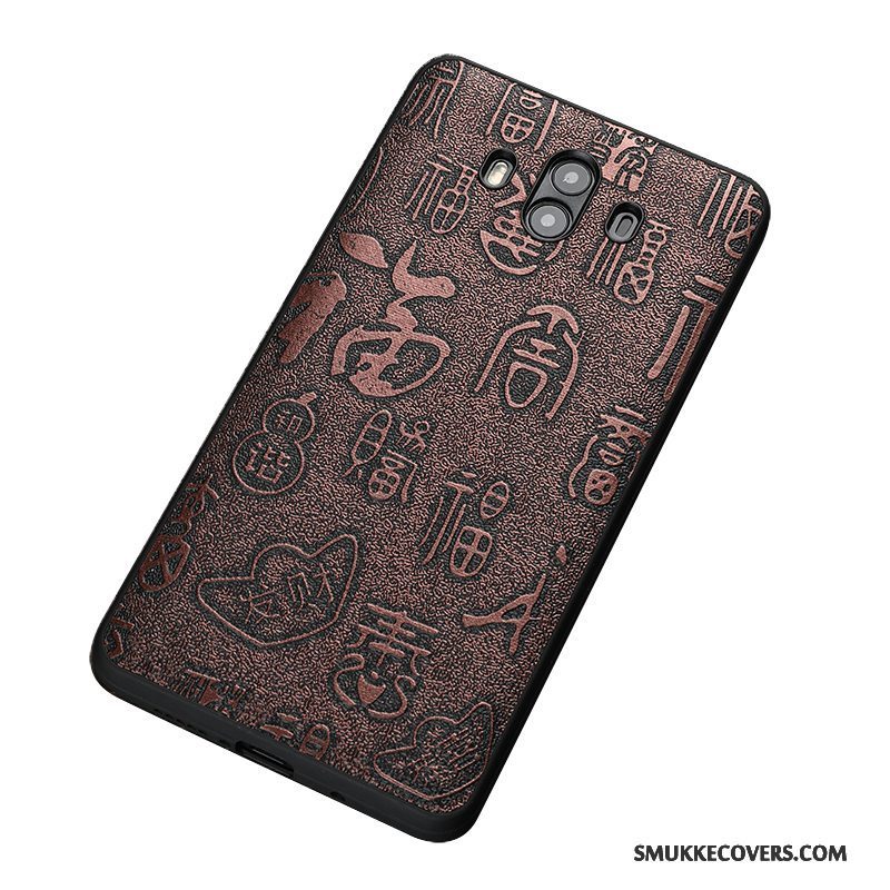 Etui Huawei Mate 10 Pro Tasker Kvalitet Business, Cover Huawei Mate 10 Pro Læder Telefonanti-fald