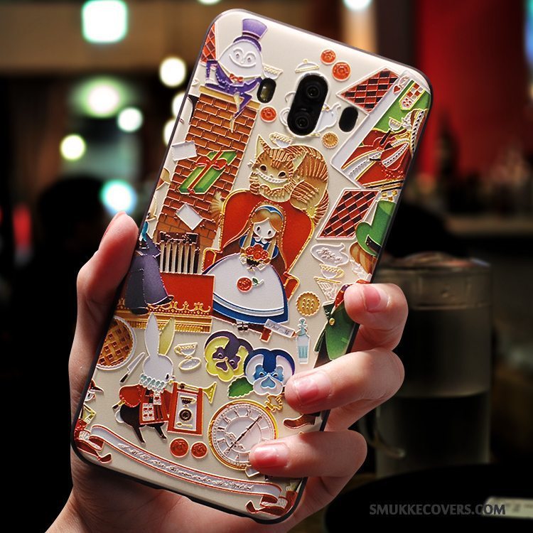 Etui Huawei Mate 10 Tasker Baby Smuk, Cover Huawei Mate 10 Cartoon Telefonanti-fald