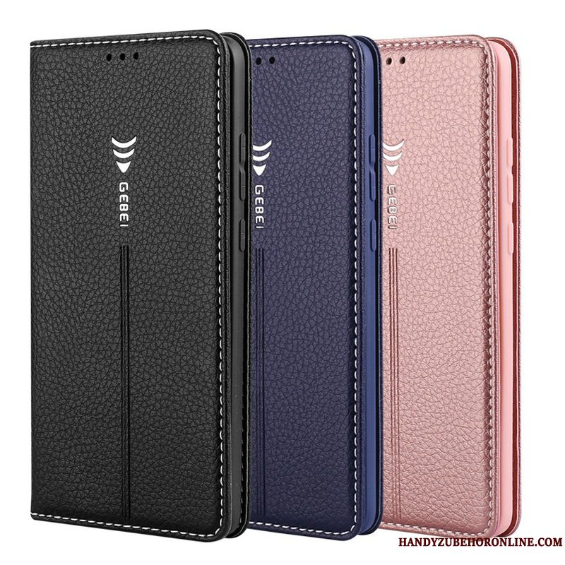 Etui Huawei Mate 20 Læder Telefonautentiske, Cover Huawei Mate 20 Tasker Sort