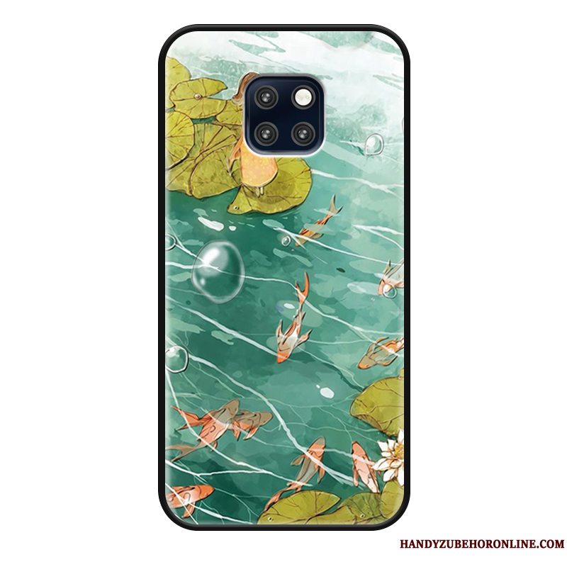 Etui Huawei Mate 20 Rs Beskyttelse Simple Rød, Cover Huawei Mate 20 Rs Kinesisk Stil Af Personlighed