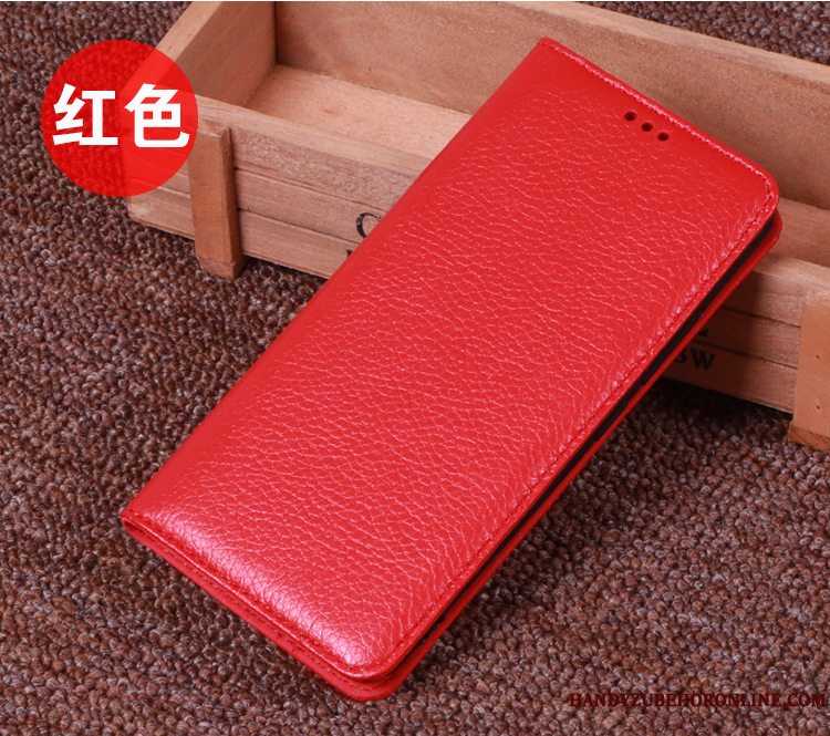 Etui Huawei Mate 20 X Beskyttelse Anti-fald Telefon, Cover Huawei Mate 20 X Læder Rød