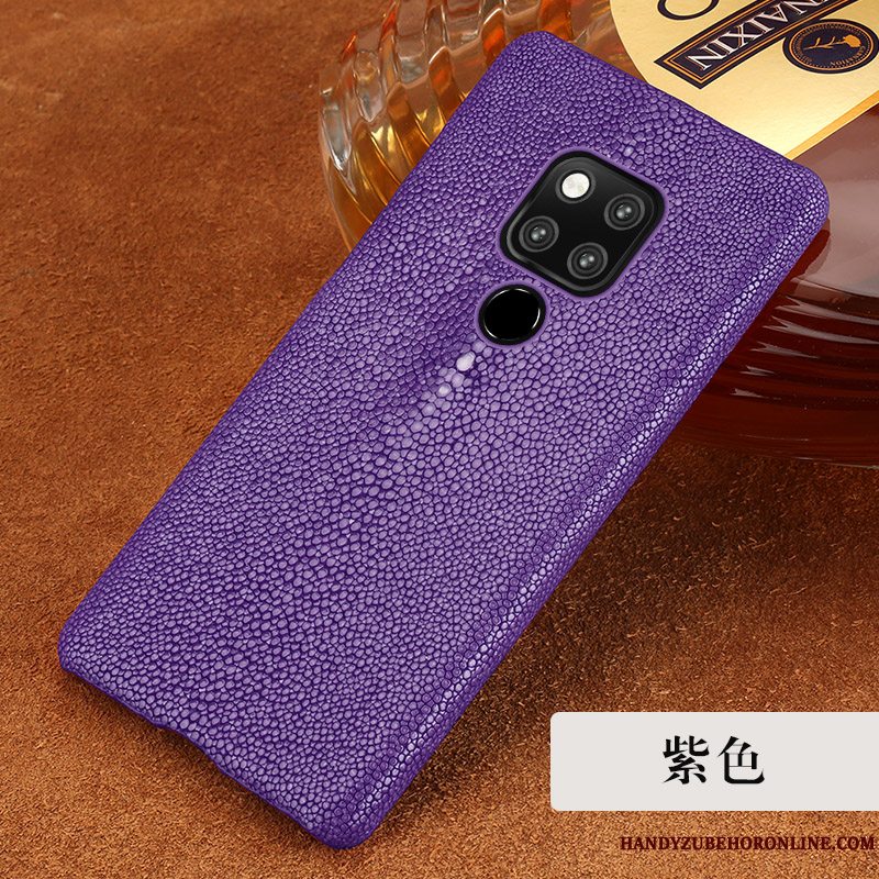 Etui Huawei Mate 20 X Beskyttelse Trendy Kvalitet, Cover Huawei Mate 20 X Læder Ny Telefon