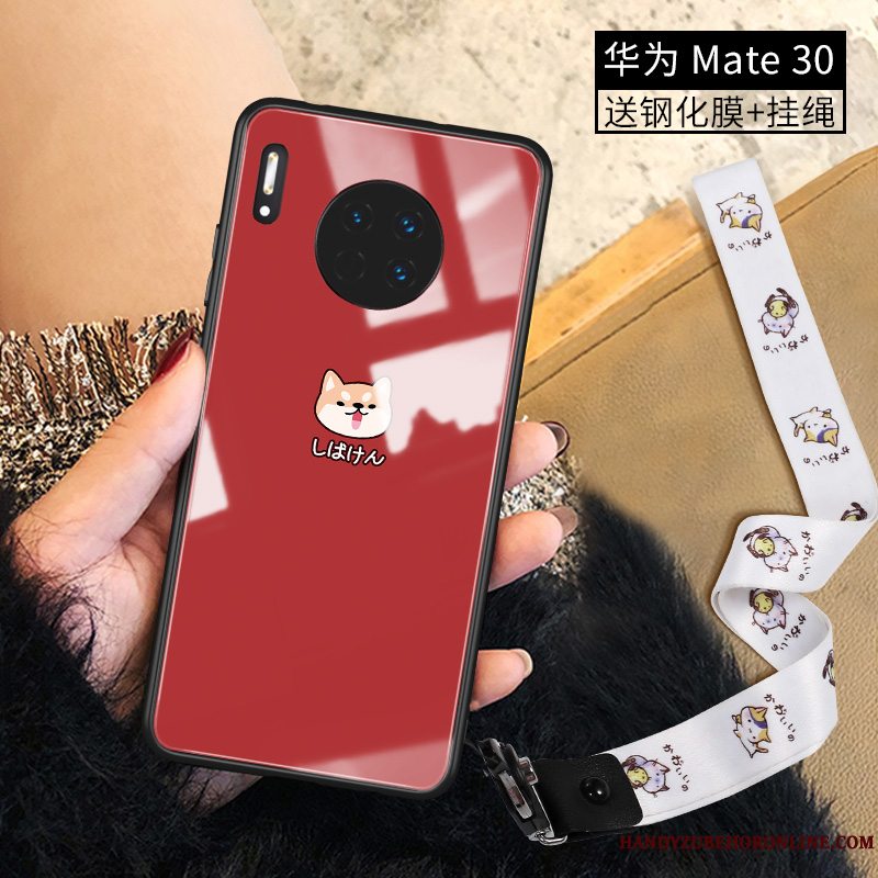 Etui Huawei Mate 30 Cartoon Trend Smuk, Cover Huawei Mate 30 Kreativ Anti-fald Tynd